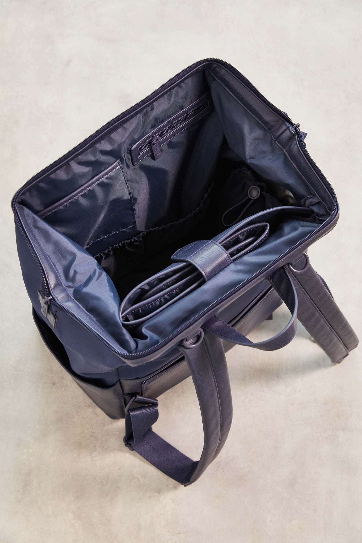 The Backpack Diaper Bag in Navy - Image 15