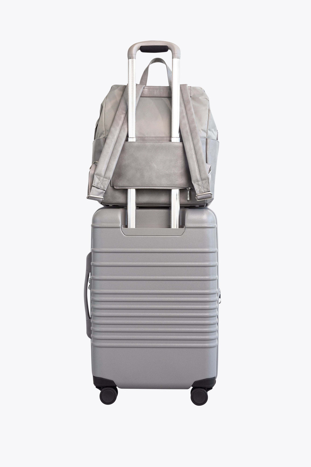 The Backpack Diaper Bag in Grey - Image 4