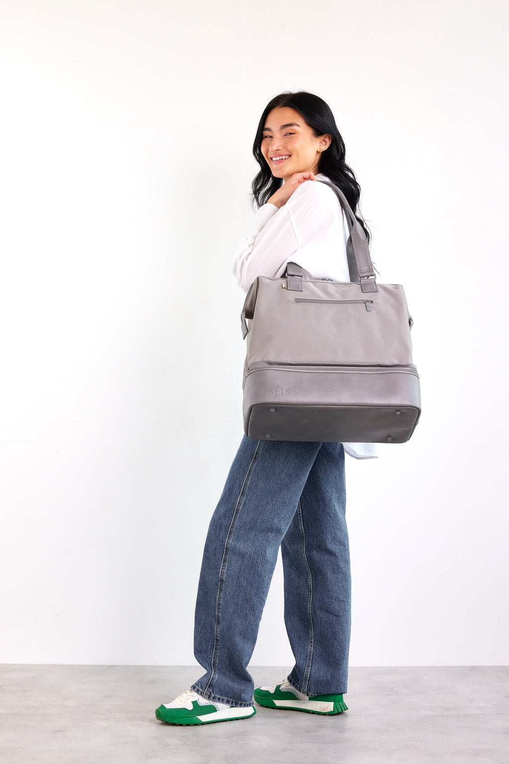 Resale The Convertible Mini Weekender in Grey - Image 5