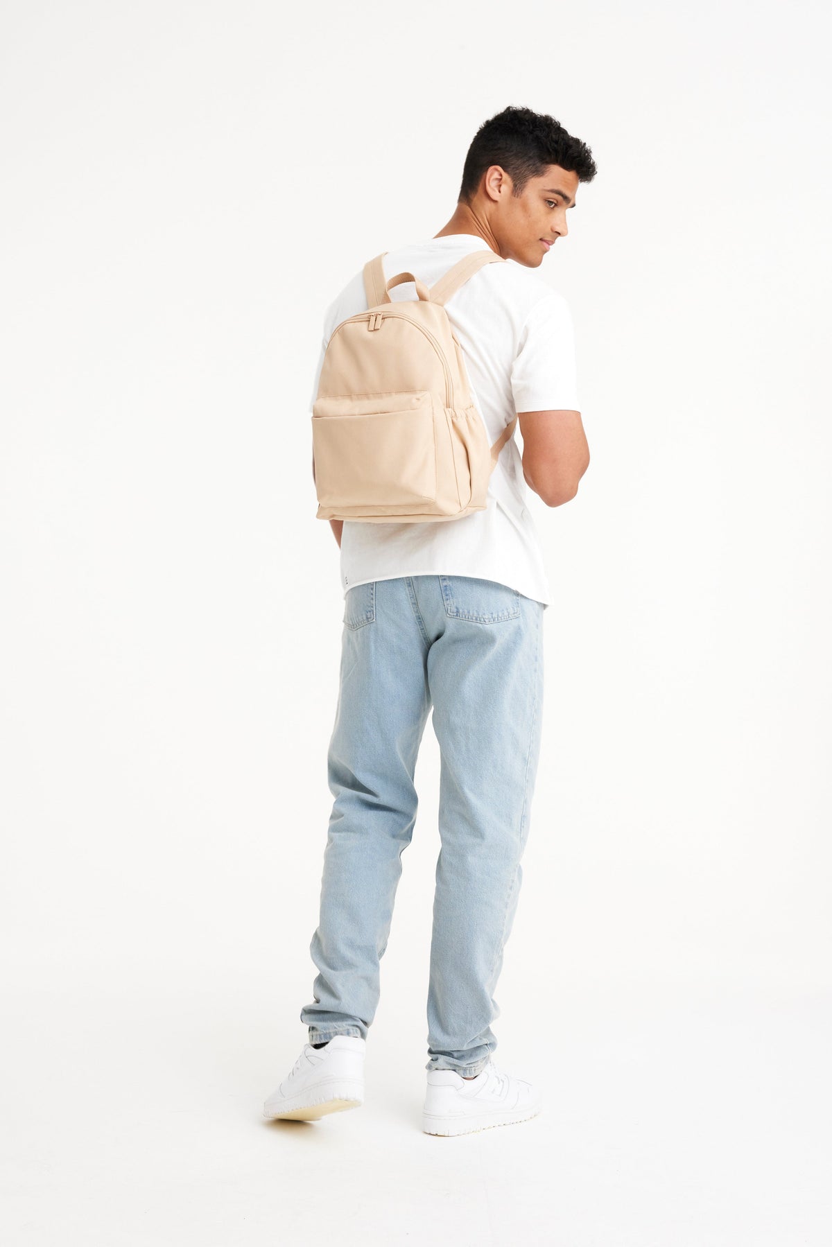 Resale The BÉISics Backpack in Beige - Image 4