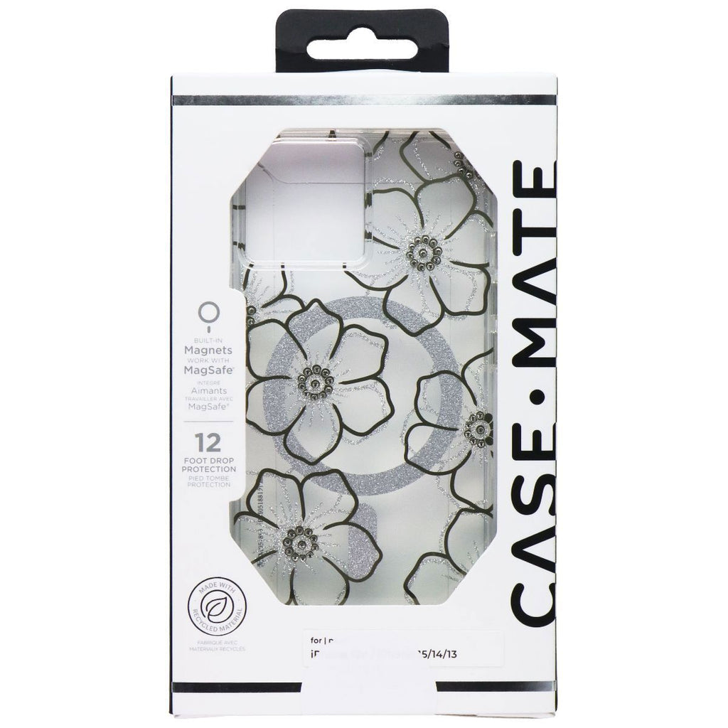 Case-Mate Case for MagSafe for Apple iPhone 16e/15/14/13 - Floral Gems - New - Image 4