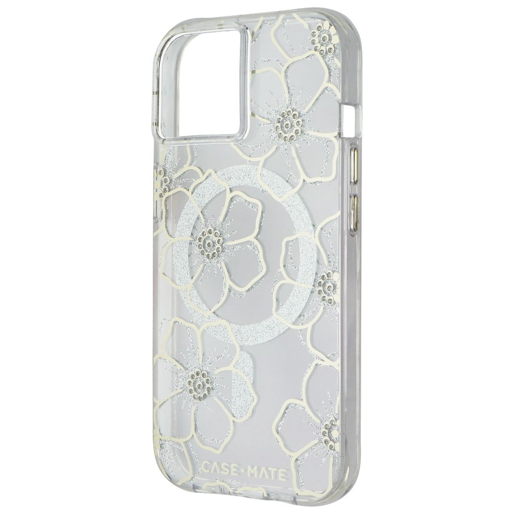 Case-Mate Case for MagSafe for Apple iPhone 15/14/13 - Floral Gems - New