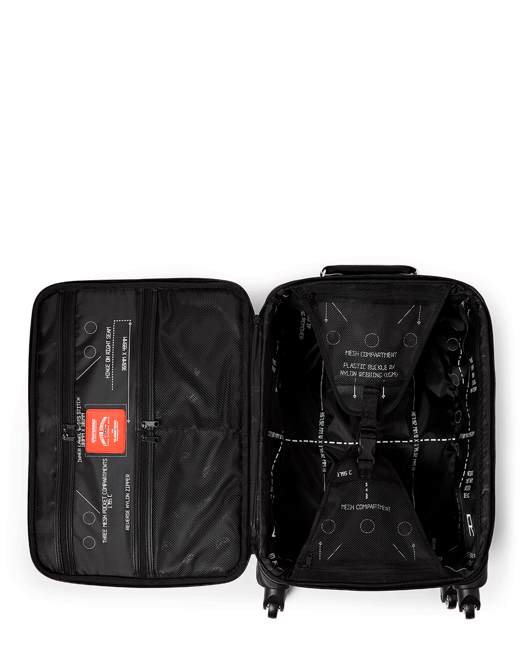 High Tech Jetsetter Carry-On Luggage - Image 14