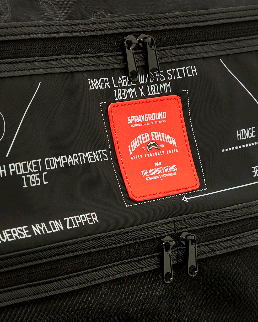 High Tech Jetsetter Carry-On Luggage - Image 16