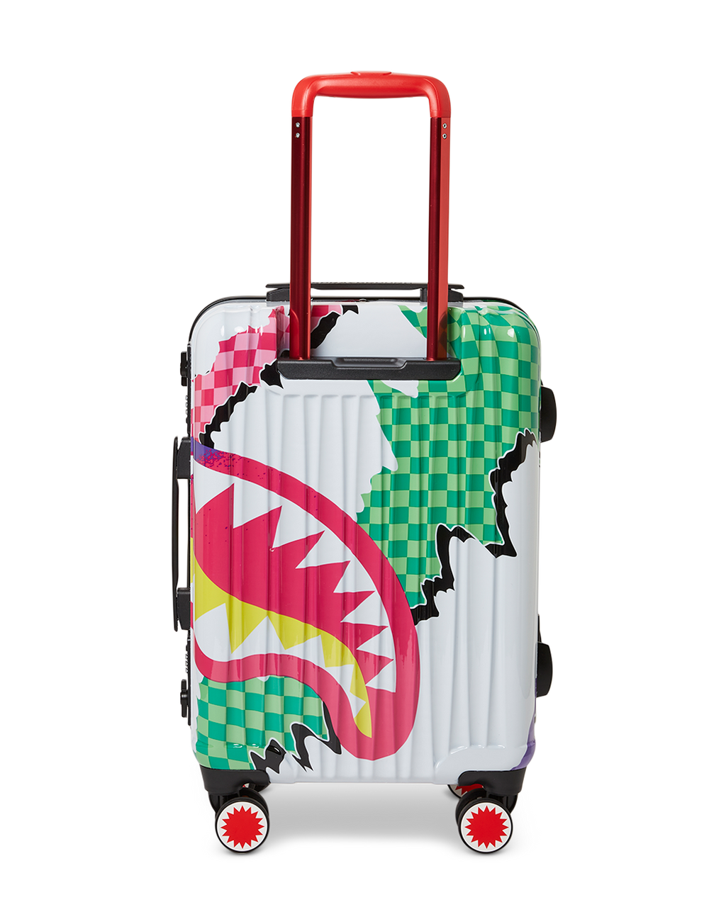 Dreamy Technicolor Sharknautics Hardshell Carry-On Luggage - Image 7