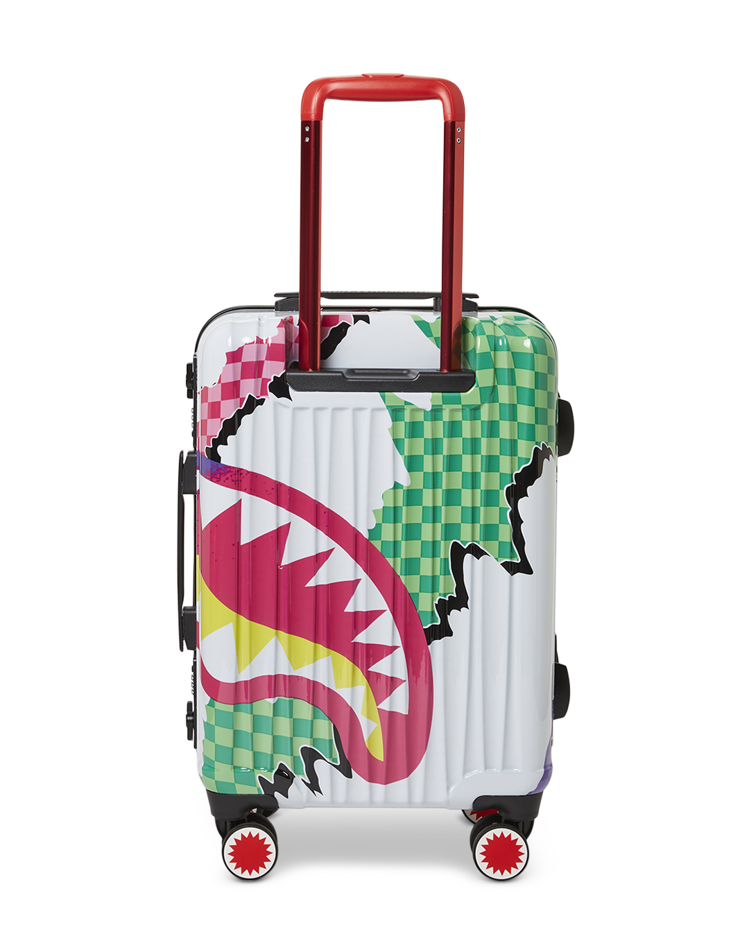 Dreamy Technicolor Sharknautics Hardshell Carry-On Luggage - Image 7