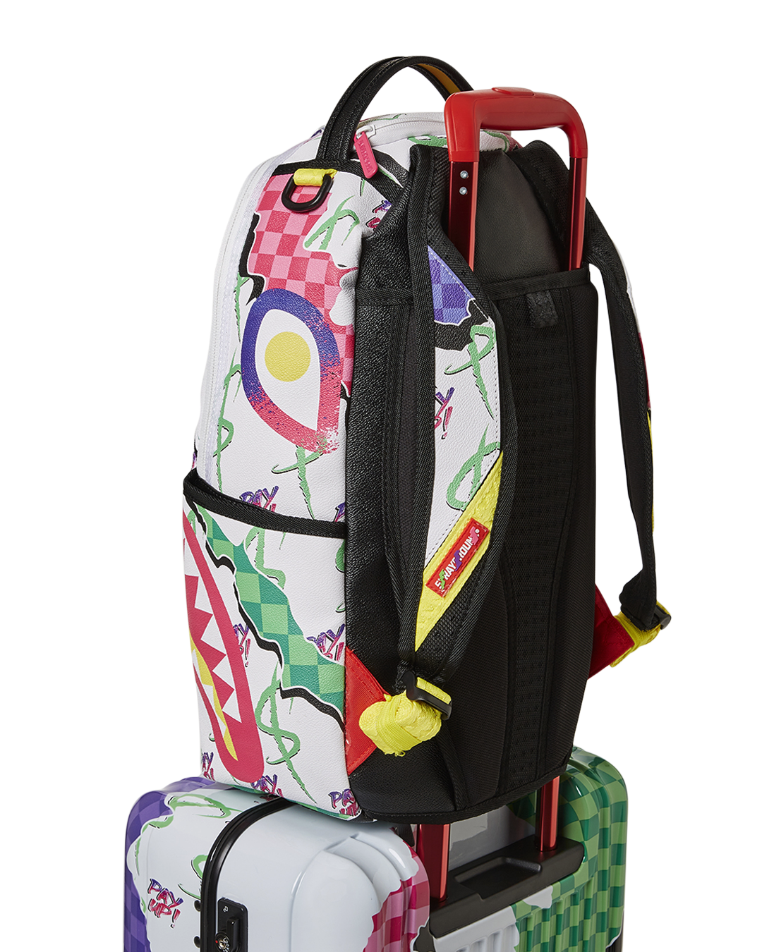 Dreamy Technicolor Sharknautics Hardshell Carry-On Luggage - Image 13