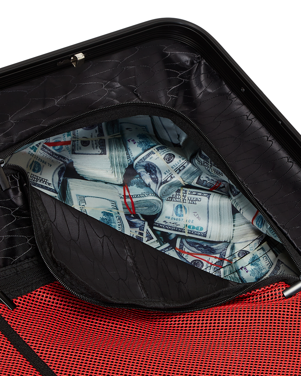 Dreamy Technicolor Sharknautics Hardshell Carry-On Luggage - Image 16
