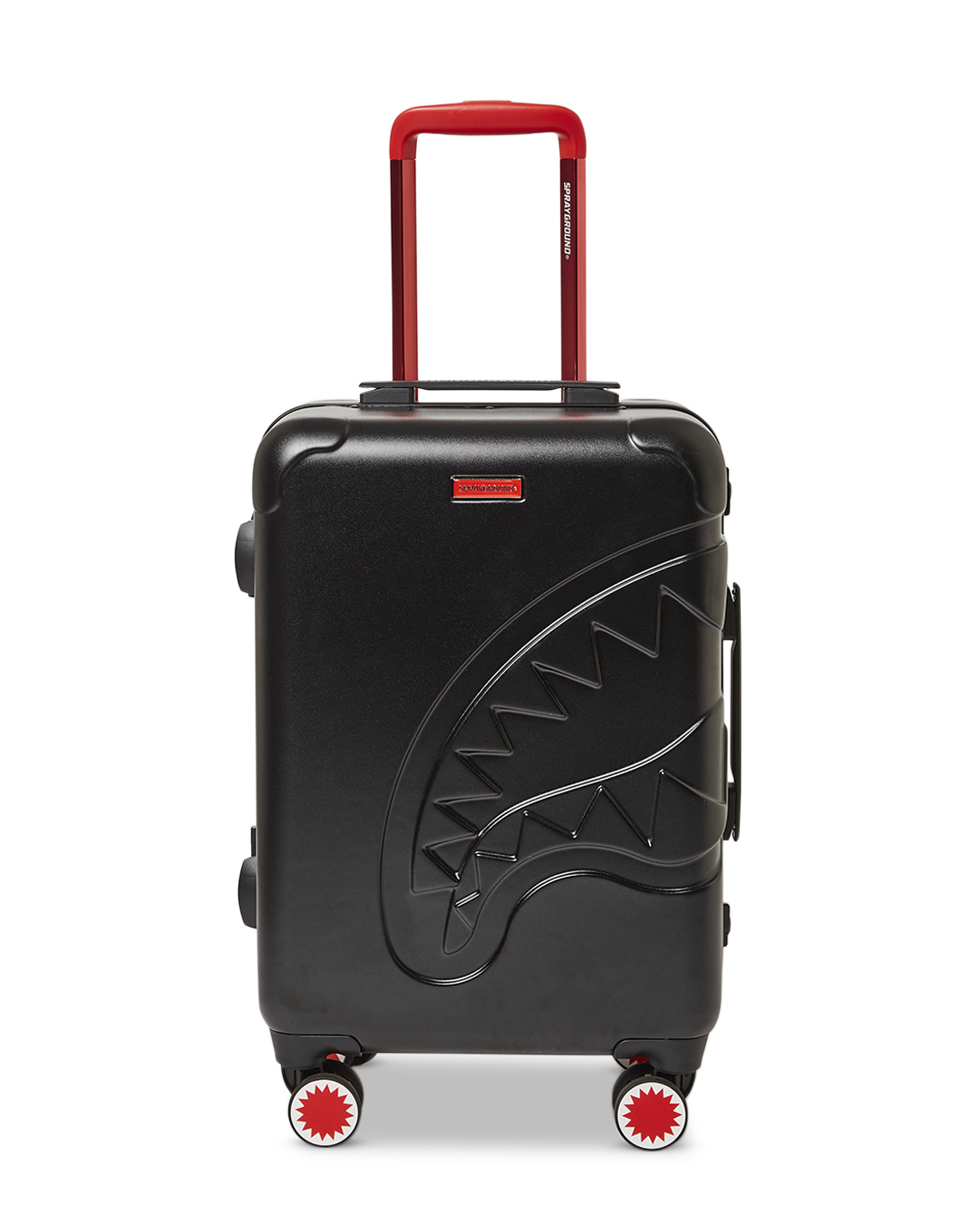 Molded Sharkitecture Black Hardshell Carry-On Luggage - Image 3