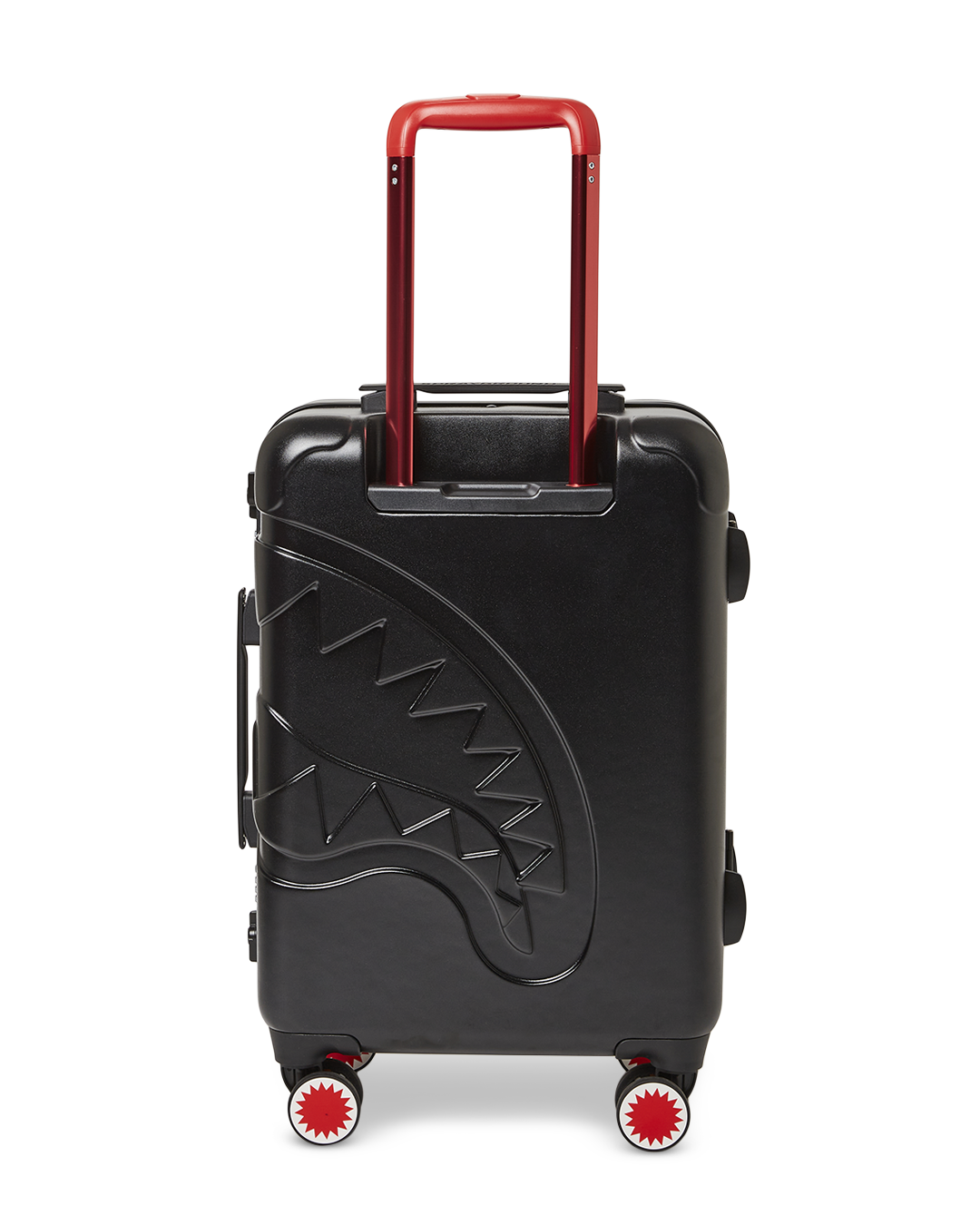 Molded Sharkitecture Black Hardshell Carry-On Luggage - Image 7