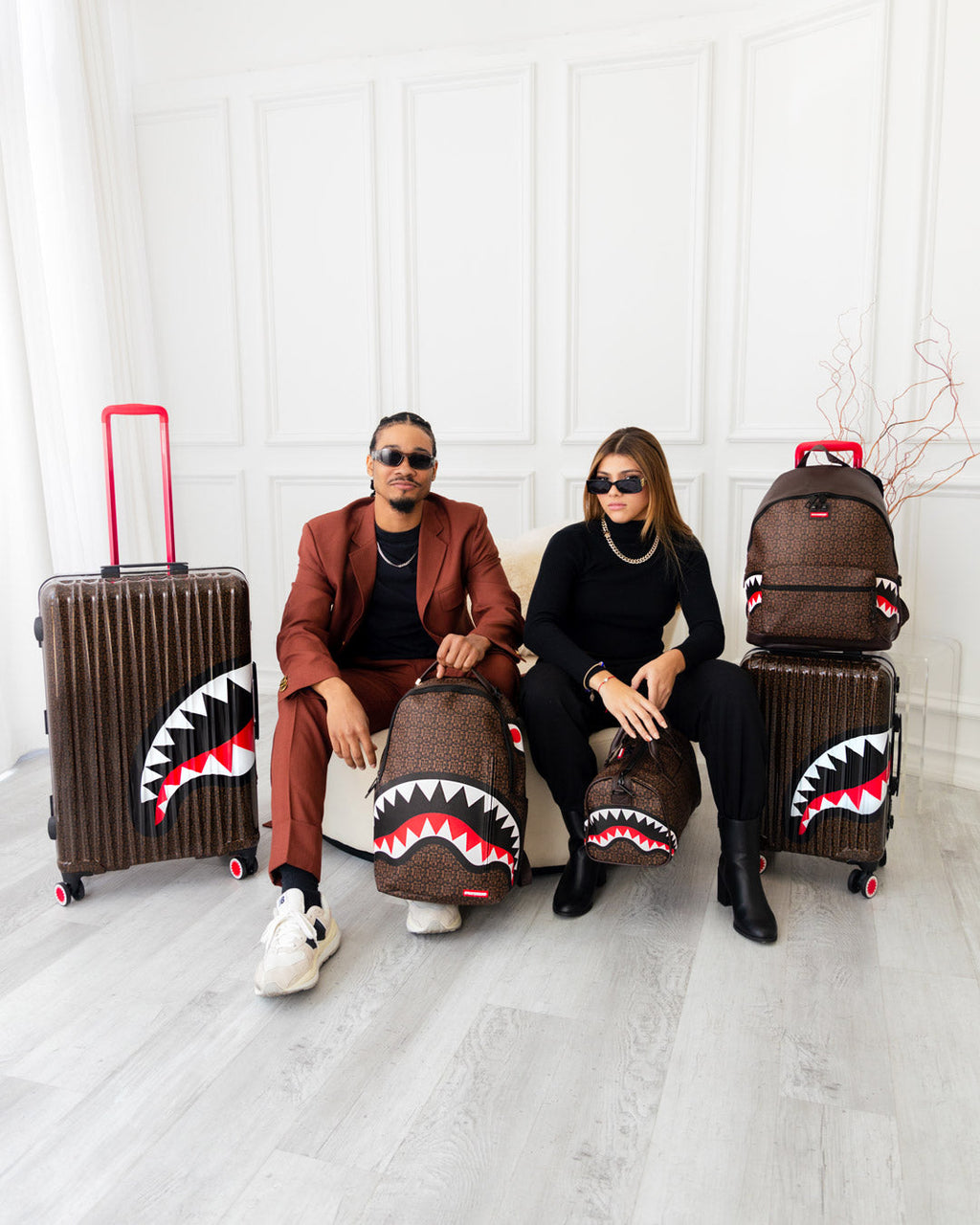 Frenzy Sharks Sharknautics Hardshell Carry-On Luggage - Image 10