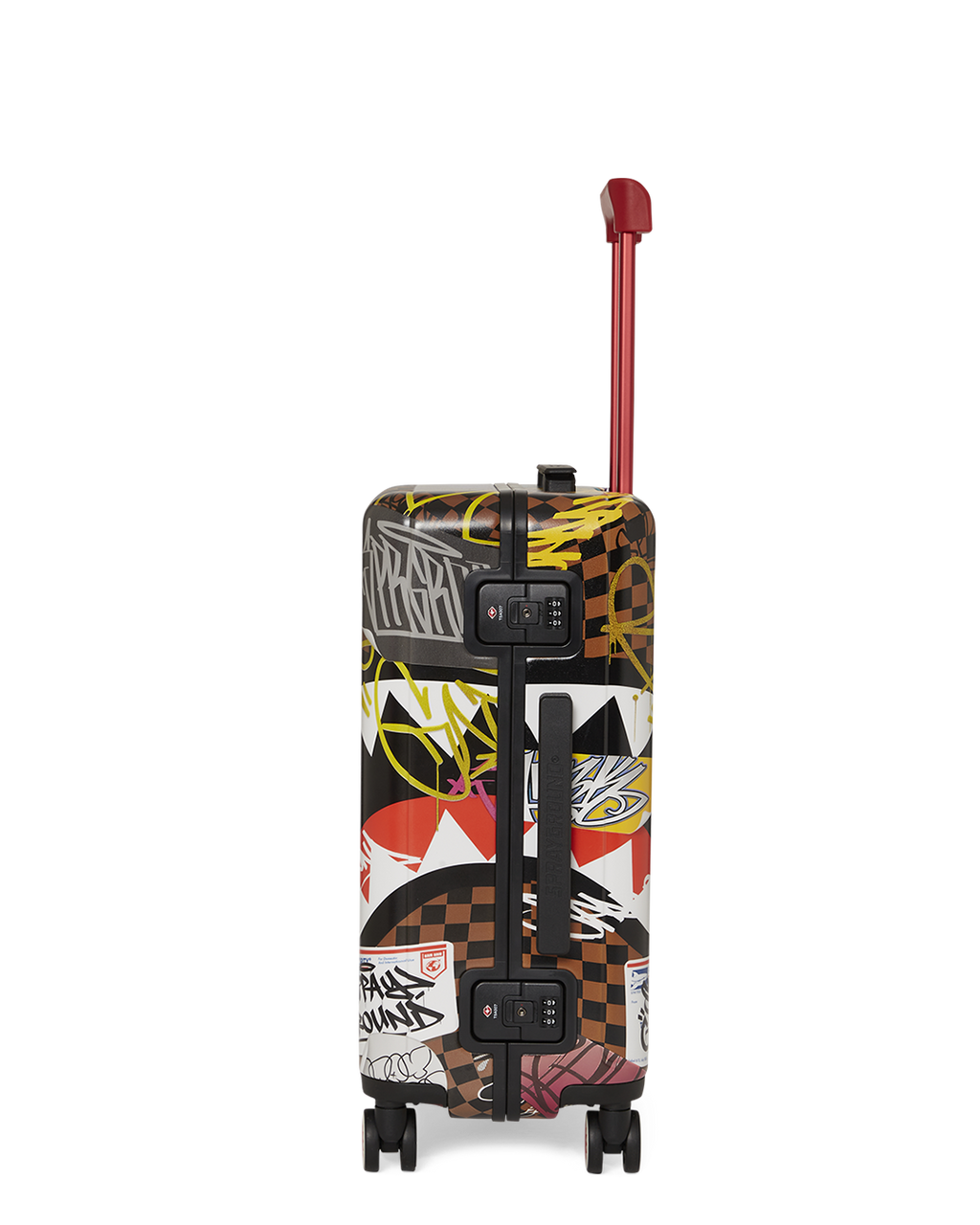 Sharks in Paris the Rizz Sharknautics Hardshell Carry-On Luggage - Image 5