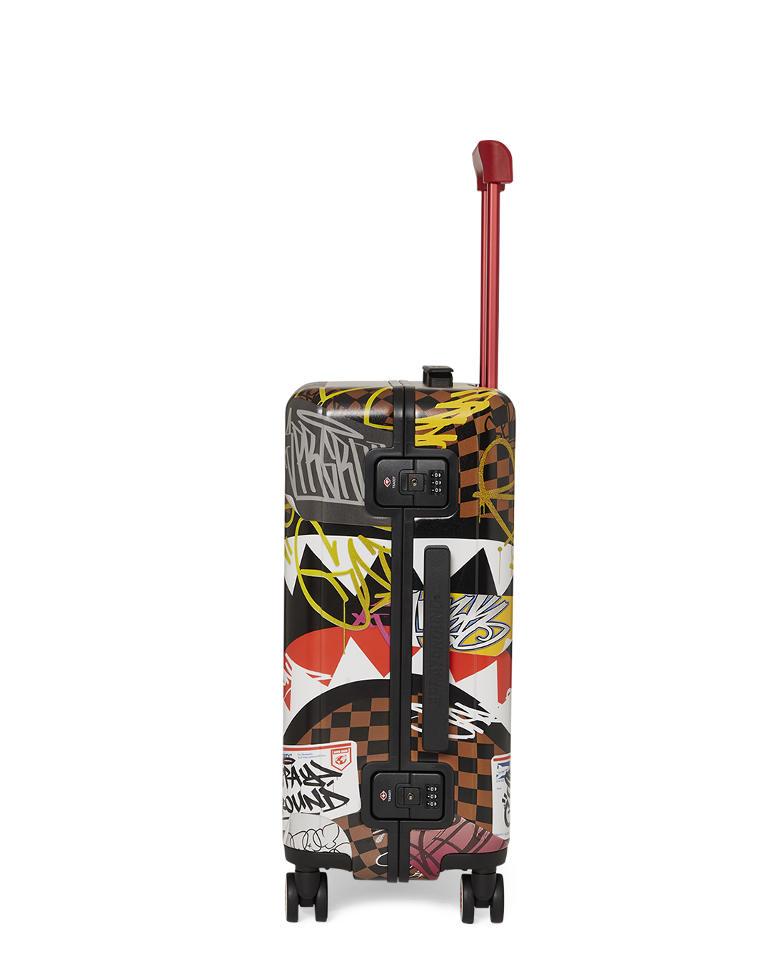 Sharks in Paris the Rizz Sharknautics Hardshell Carry-On Luggage - Image 5