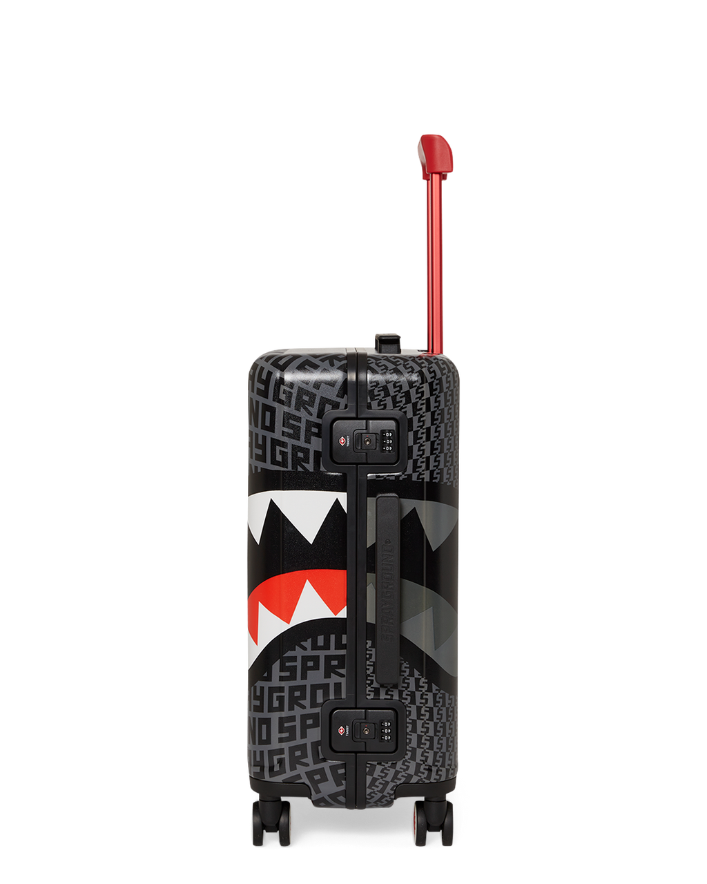 Sharkfinity Stealth Pilot Sharknautics Hardshell Carry-On Luggage - Image 5