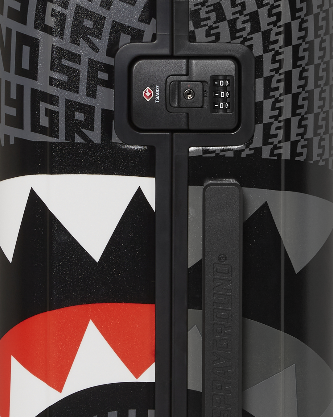 Sharkfinity Stealth Pilot Sharknautics Hardshell Carry-On Luggage - Image 8