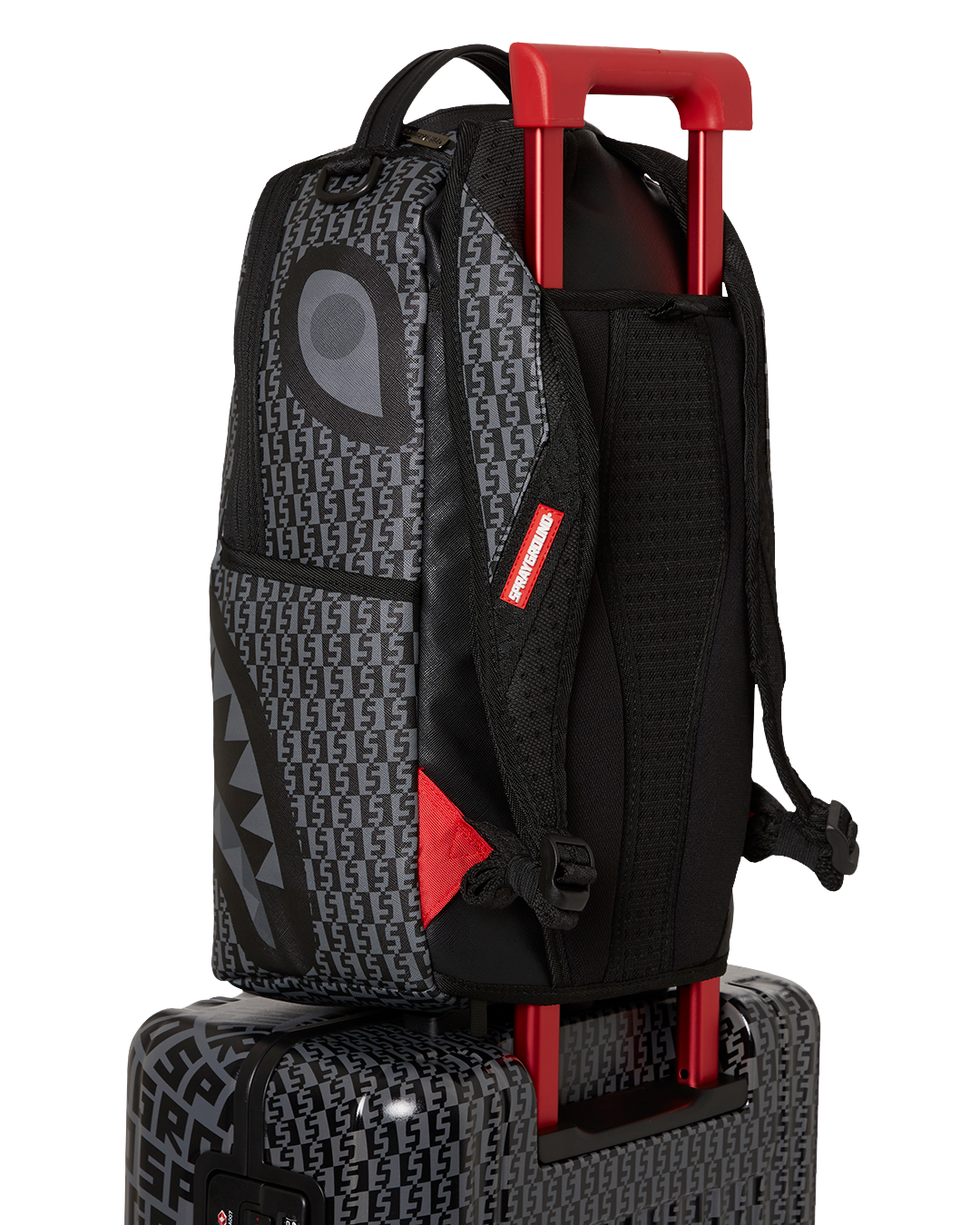 Sharkfinity Stealth Pilot Sharknautics Hardshell Carry-On Luggage - Image 10
