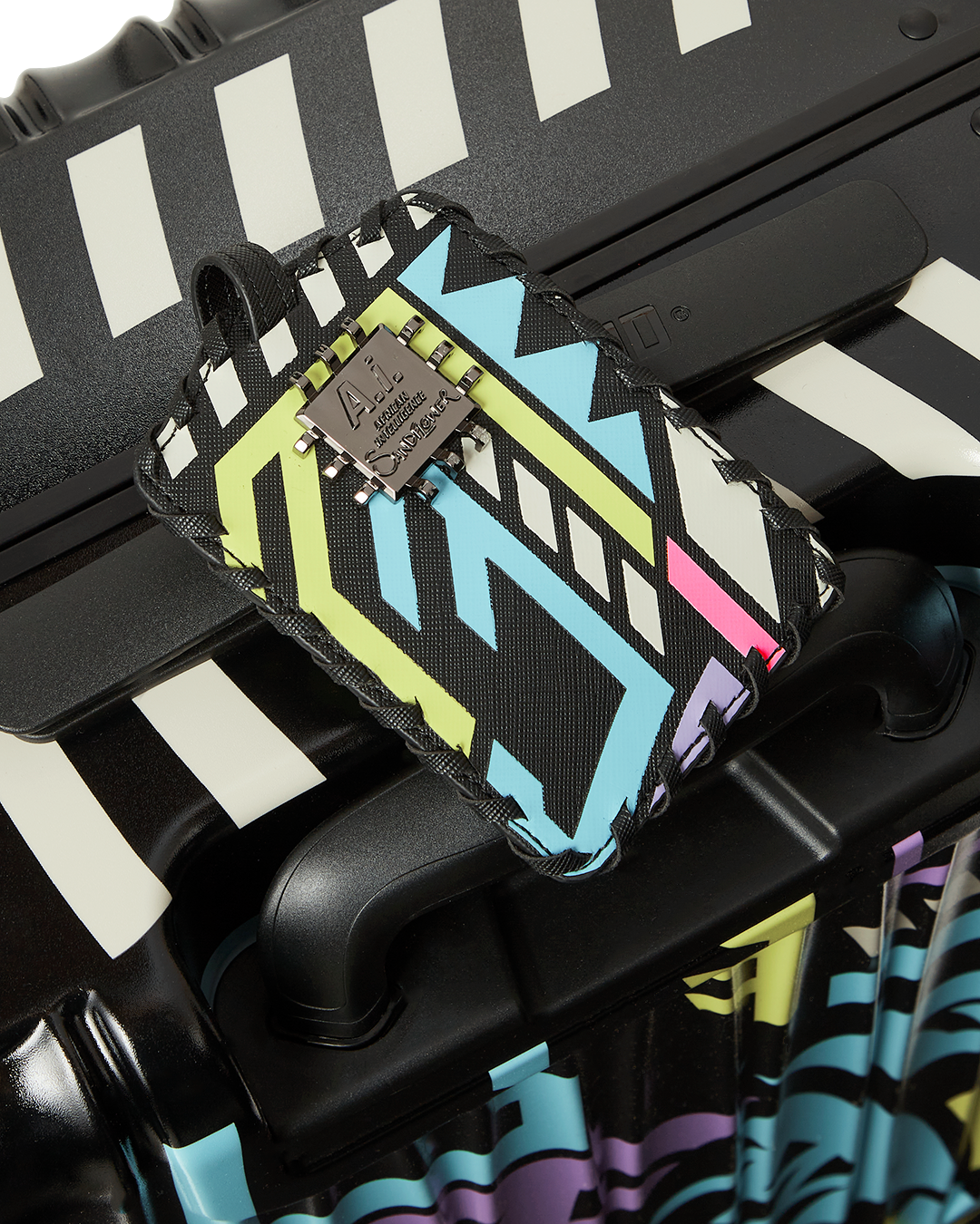 A.i. Path to the Future III Hardshell Carry-On Luggage - Sandflower Collab - Image 25