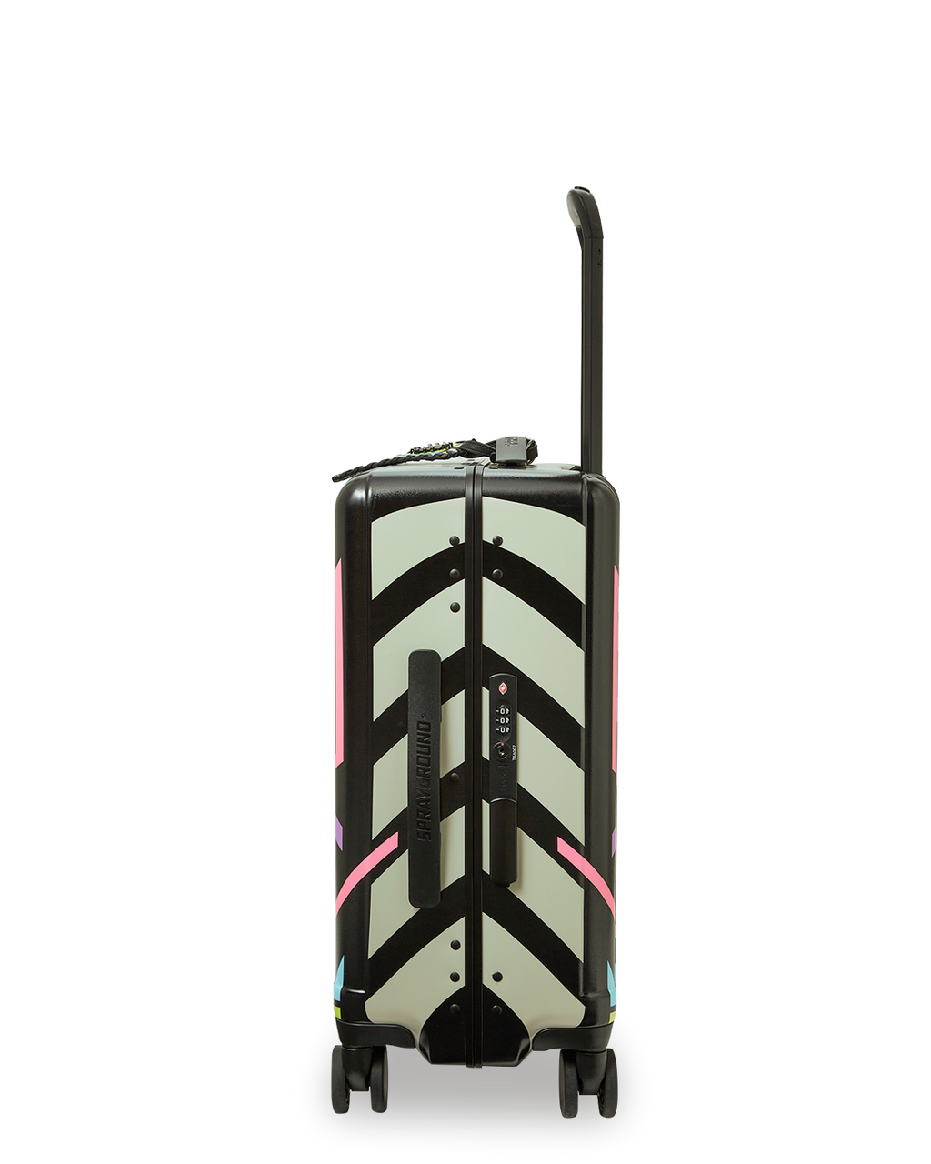 A.i. Path to the Future III Hardshell Carry-On Luggage - Sandflower Collab - Image 5