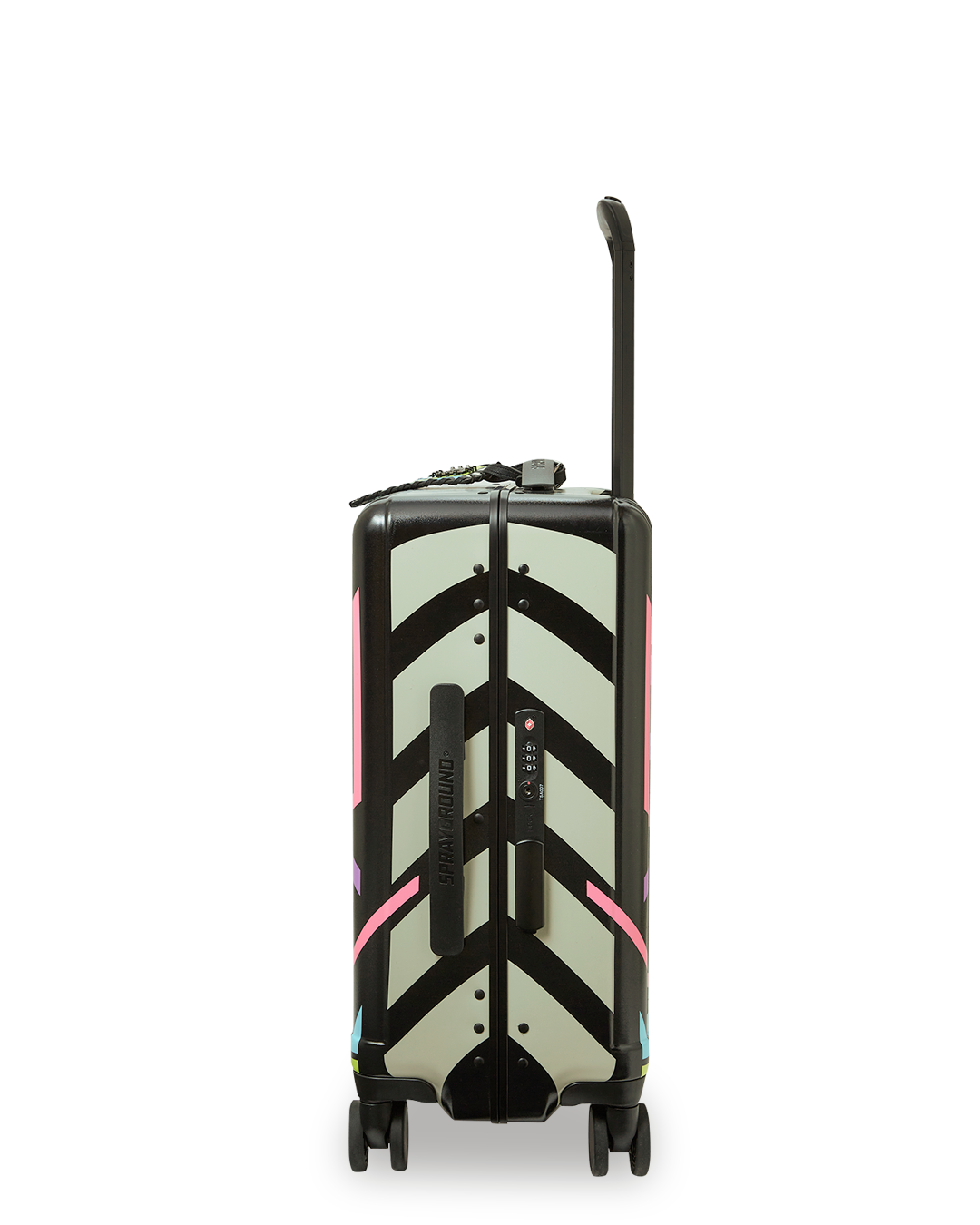 A.i. Path to the Future III Hardshell Carry-On Luggage - Sandflower Collab - Image 5