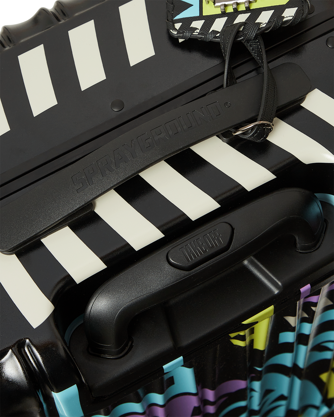 A.i. Path to the Future III Hardshell Carry-On Luggage - Sandflower Collab - Image 15