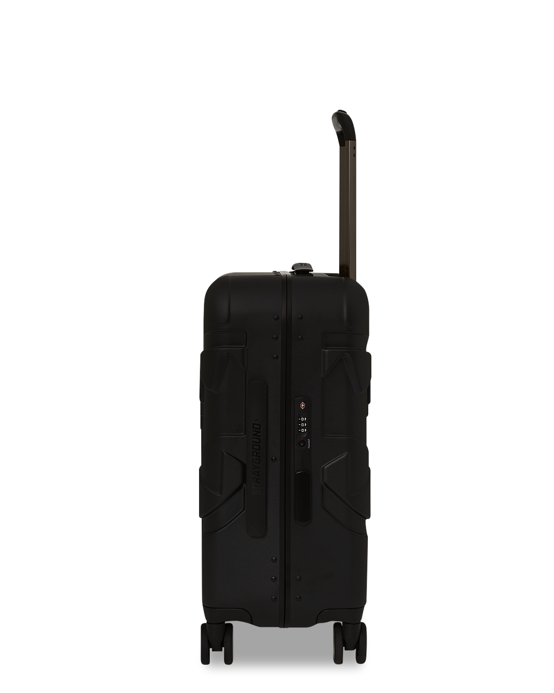 Reality Check Sharkitecture Carry-On Jetblack Luggage (Gunmetal Hardware) - Image 7