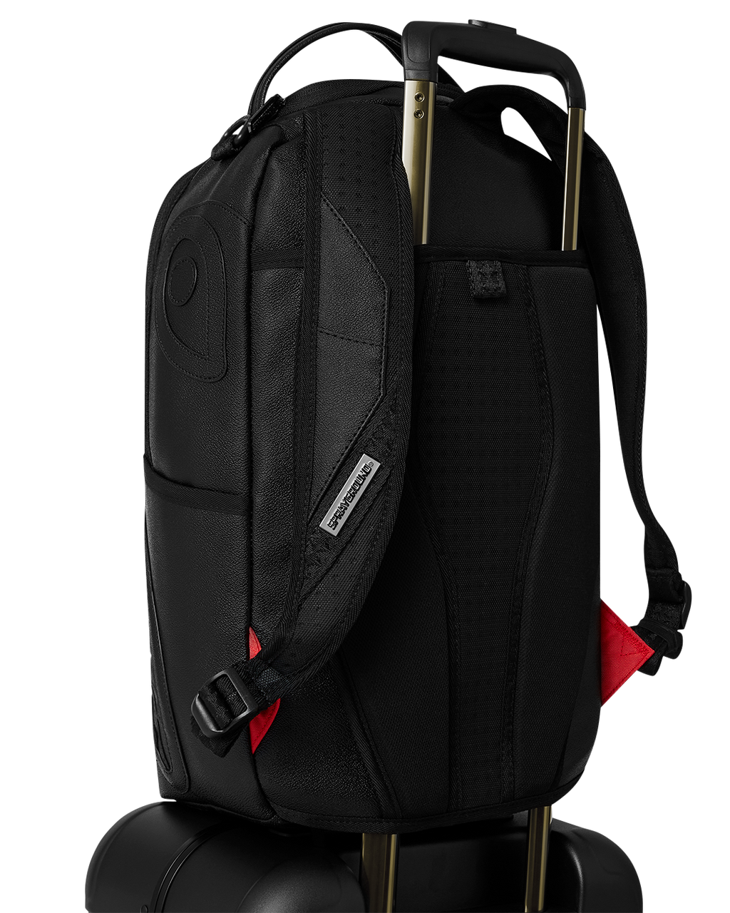 Reality Check Sharkitecture Carry-On Jetblack Luggage (Gunmetal Hardware) - Image 13