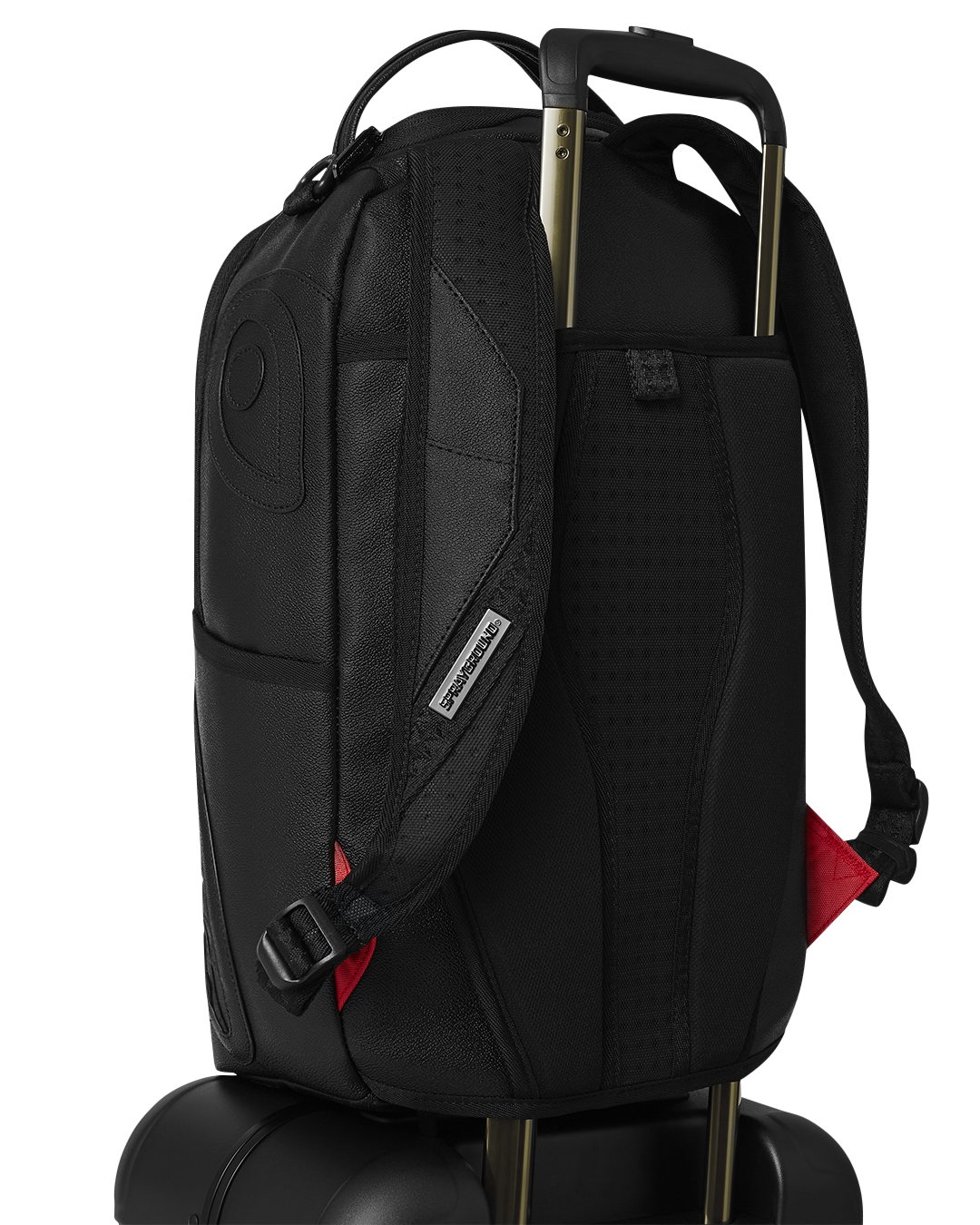 Reality Check Sharkitecture Carry-On Jetblack Luggage (Gunmetal Hardware) - Image 13