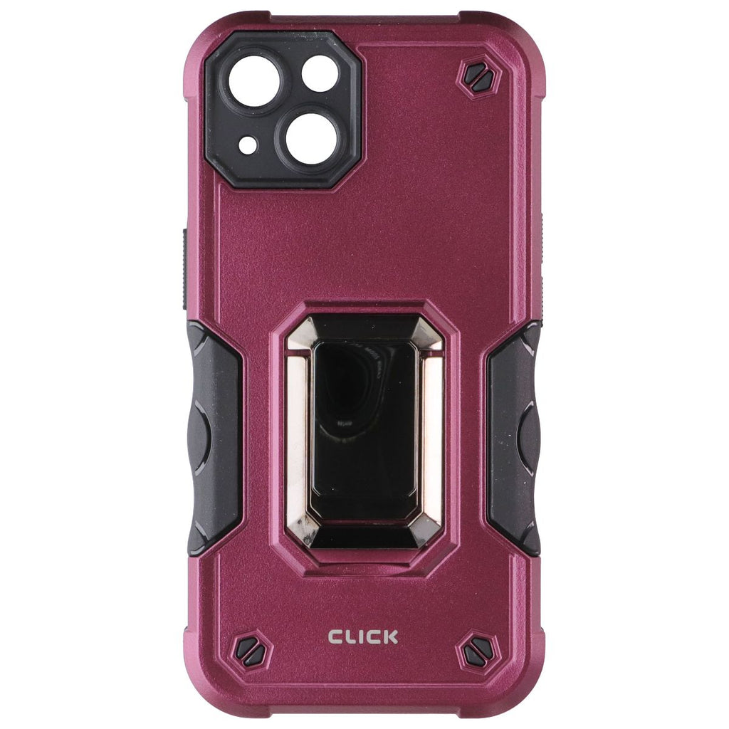 Click Pro Series Case with Kickstand for Apple iPhone 13 - Burgundy - New - Image 2