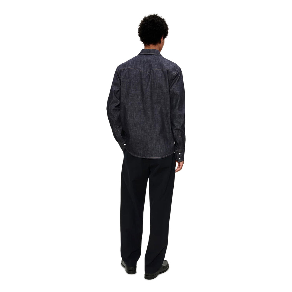 A.P.C. Western Shirt (Dark Indigo) - Image 3