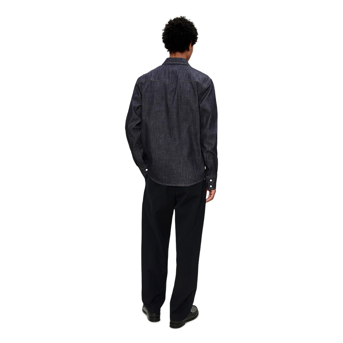 A.P.C. Western Shirt (Dark Indigo) - Image 3