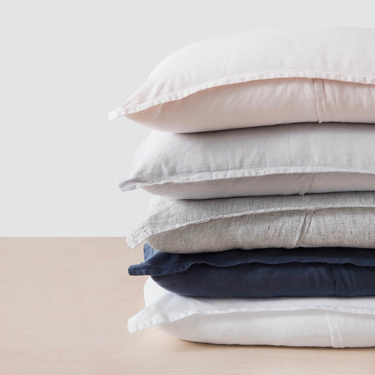 Stonewashed Linen Shams - Image 38