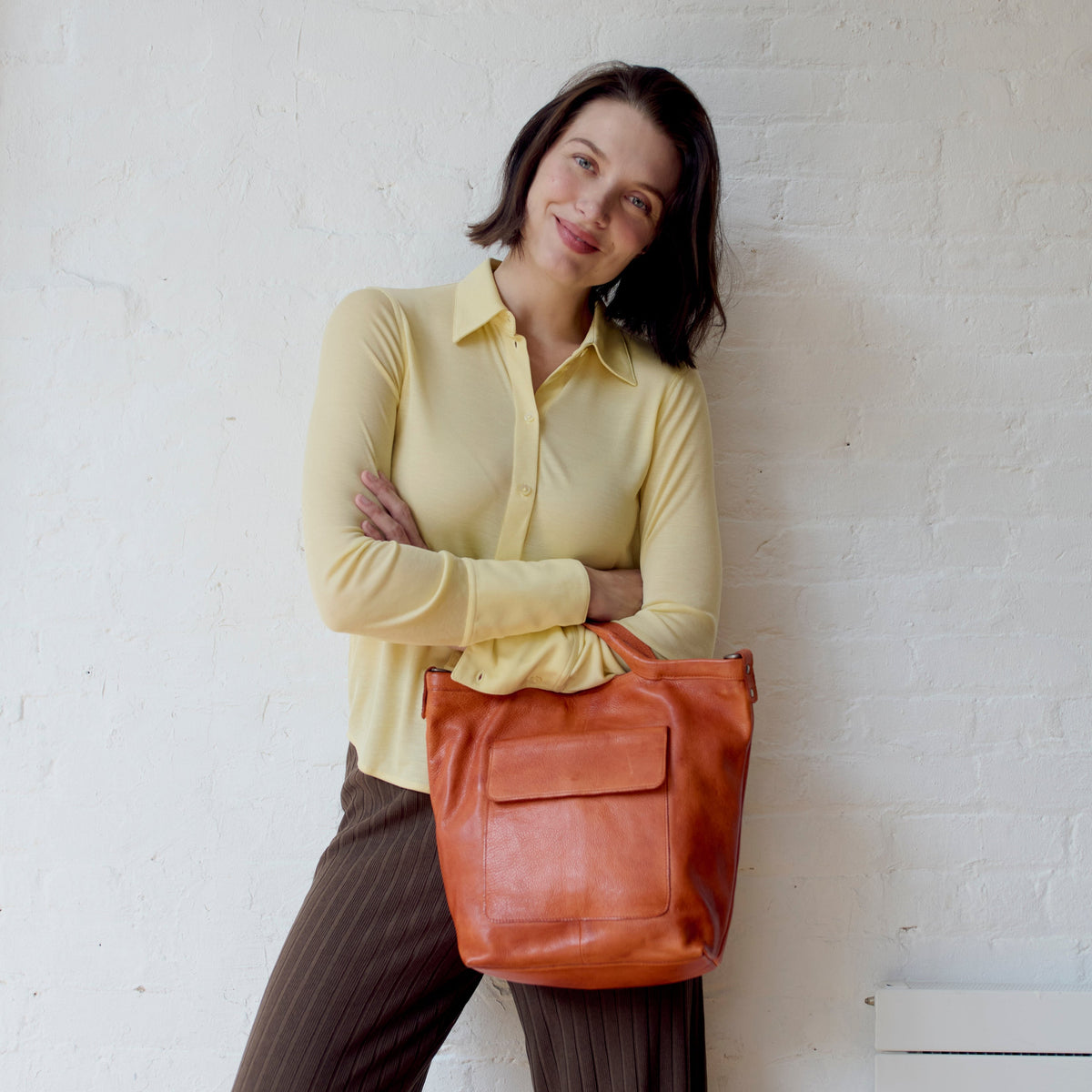 Bianca Leather Crossbody Bag - Image 33