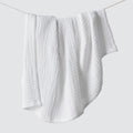 Cotton Gauze Throw - White
