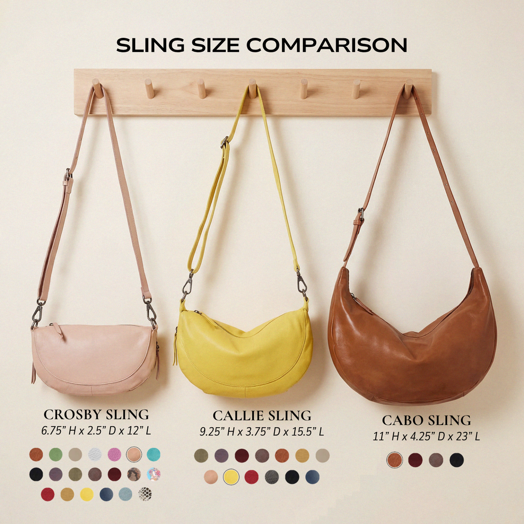 Cabo Oversized Leather Sling Bag - Image 4