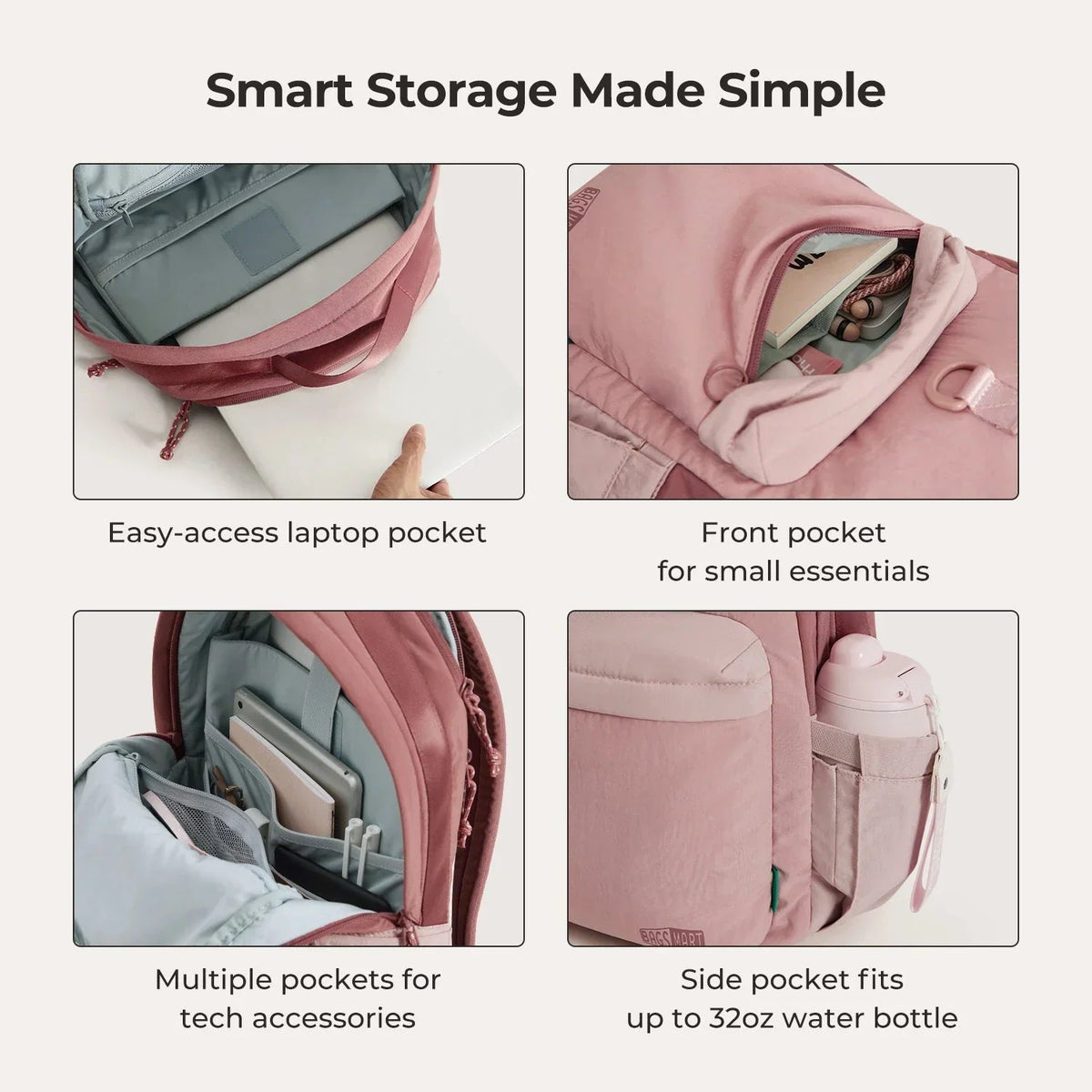 (Free Gift)crush 18L Backpack - Image 7