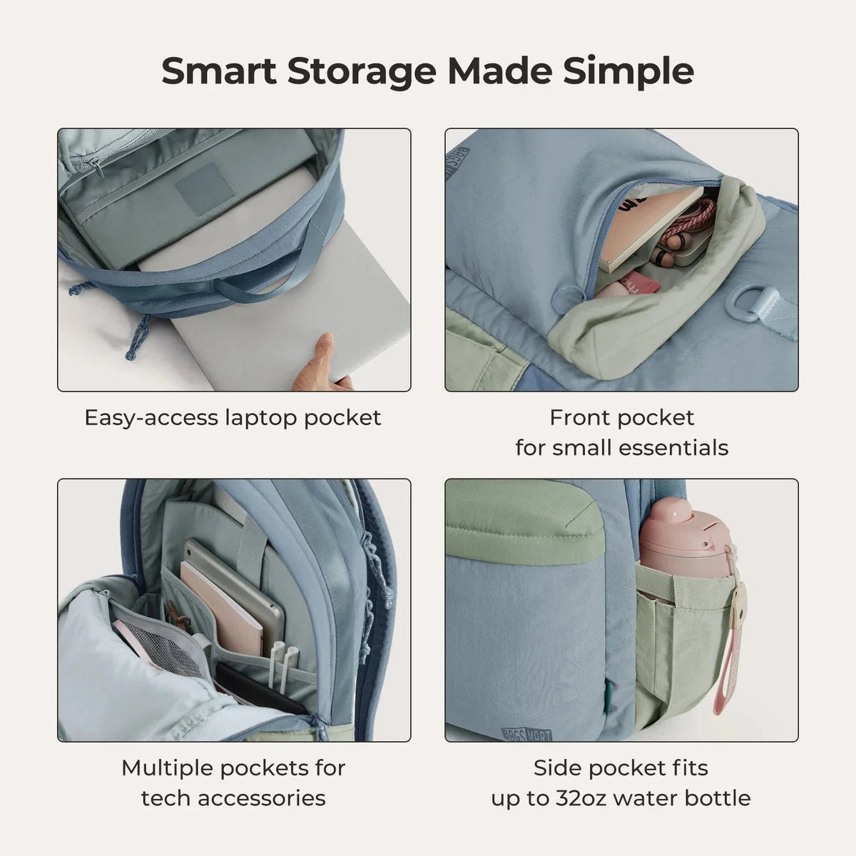 (Free Gift)crush 18L Backpack - Image 24