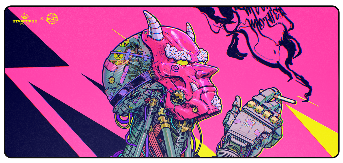 Breathing the Evil - Desk Mat - Image 2