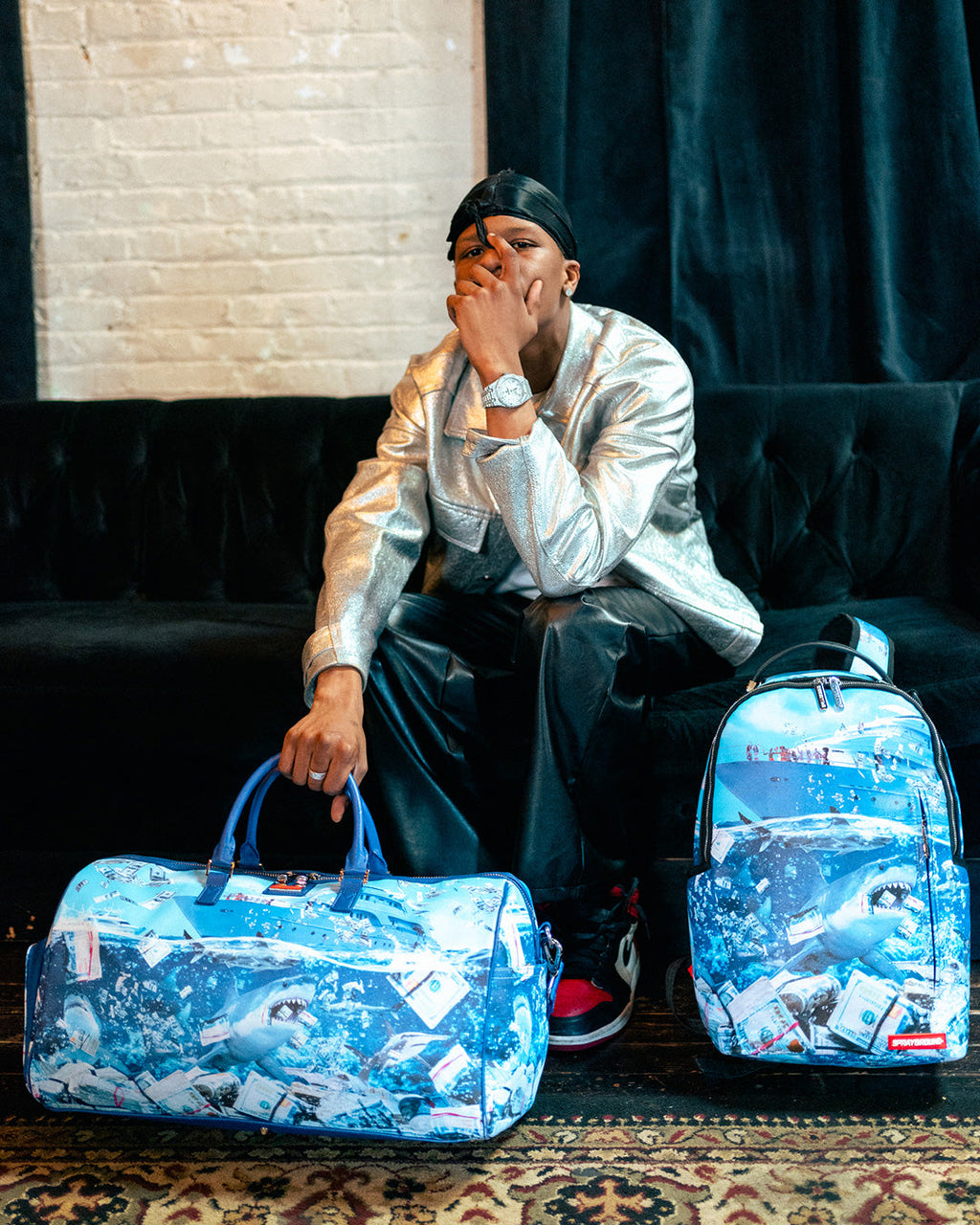 The Shark Party Duffle - Image 8