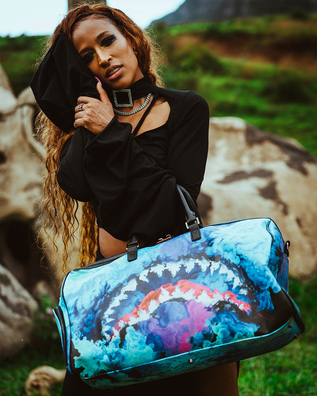 Color Drip Duffle - Image 6