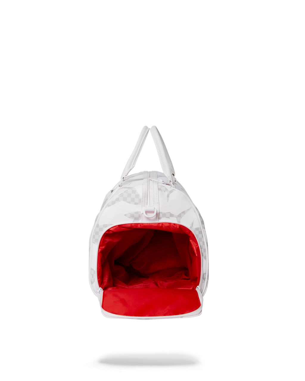 Shark Check (White) Duffle - Image 8