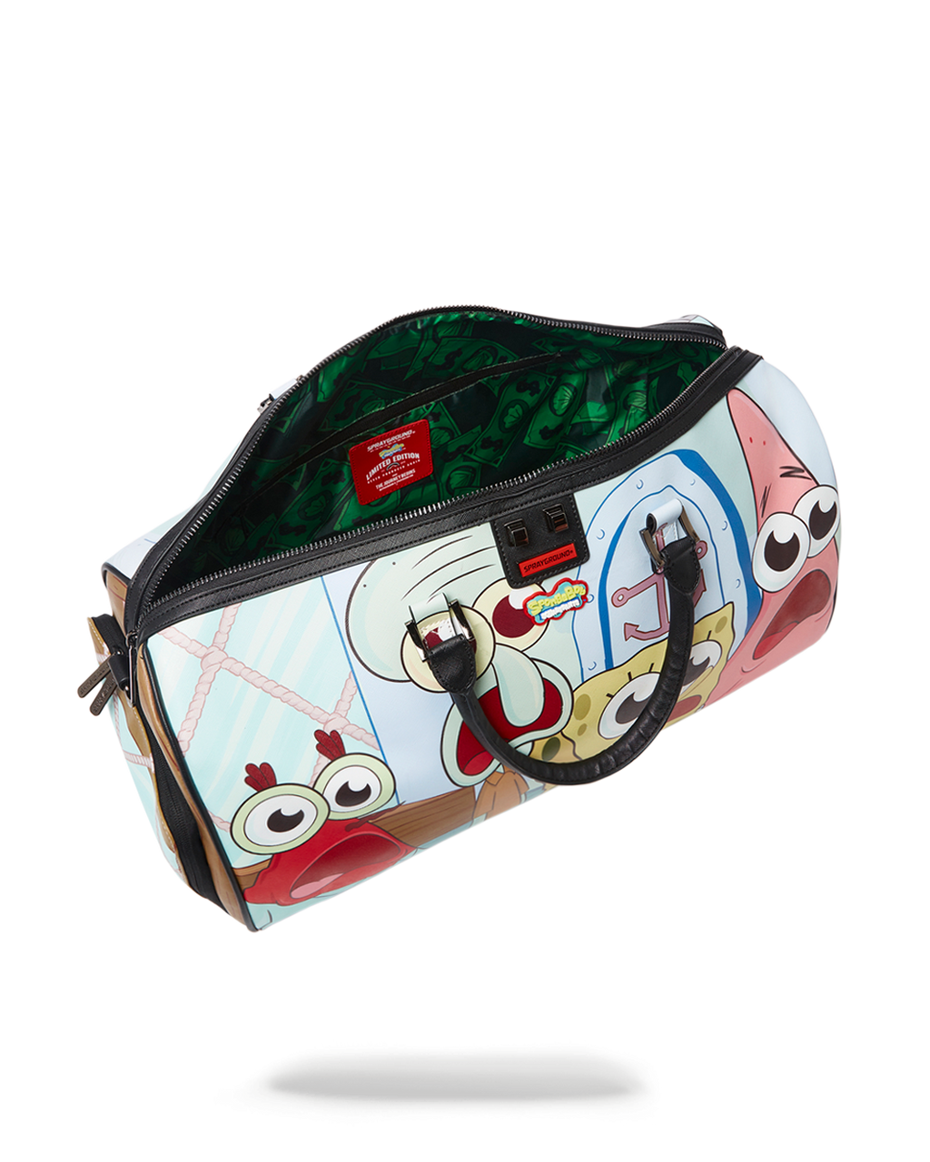 Spongebob Shark Crew Emperor Duffle - Image 6