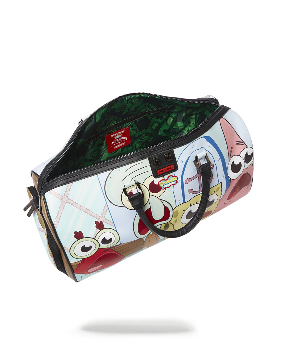 Spongebob Shark Crew Emperor Duffle - Image 6