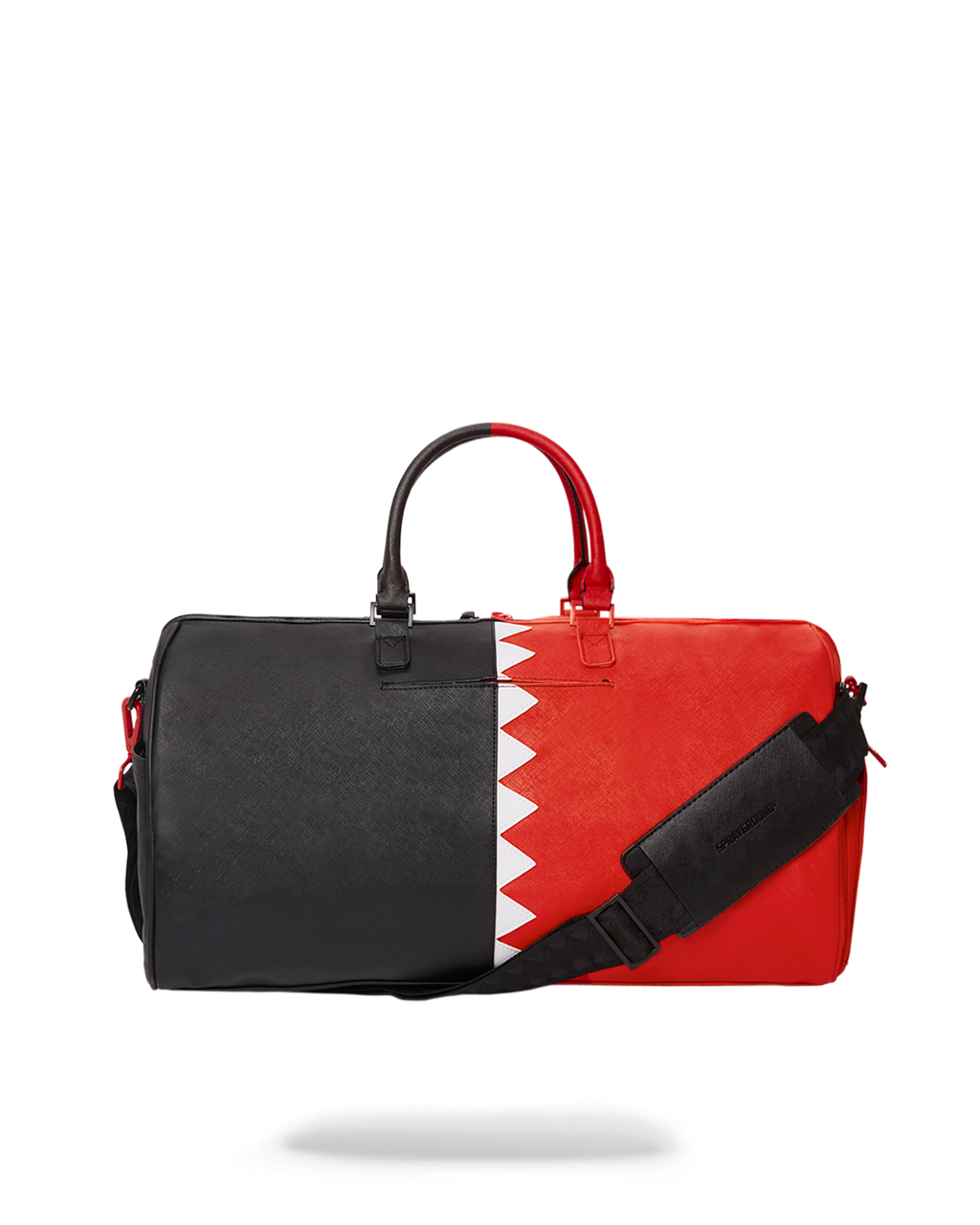 Vertical Shark Cut & Sew Duffle - Image 5