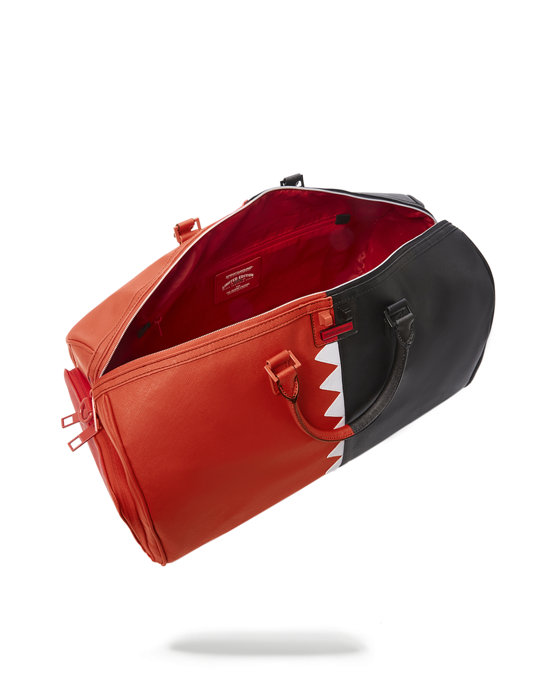 Vertical Shark Cut & Sew Duffle - Image 15