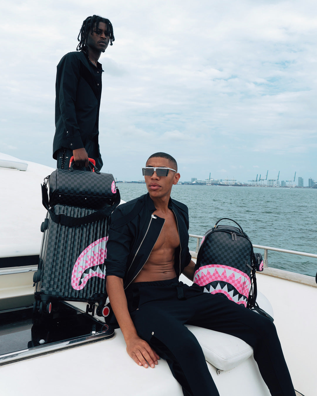 Sharks in Candy Mini Duffle - Image 4