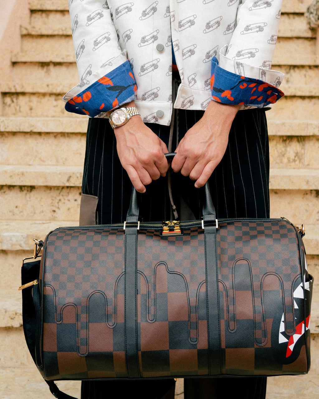 Xtc Sharks in Paris Duffle - Image 8