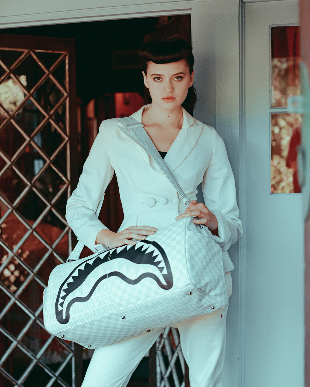 Split the Check (Pearl) Duffle - Image 2