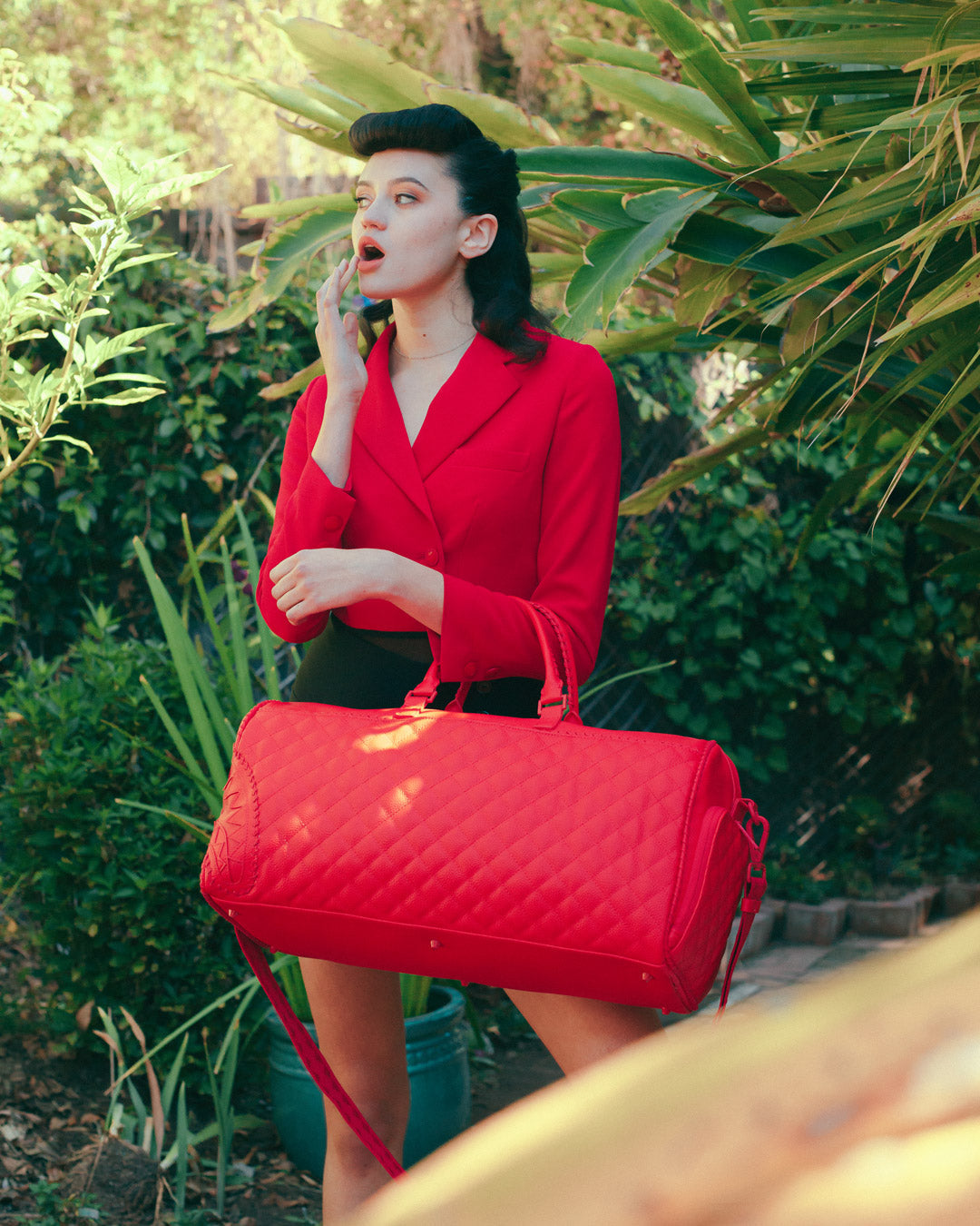Red Riviera Emperor Duffle - Image 4