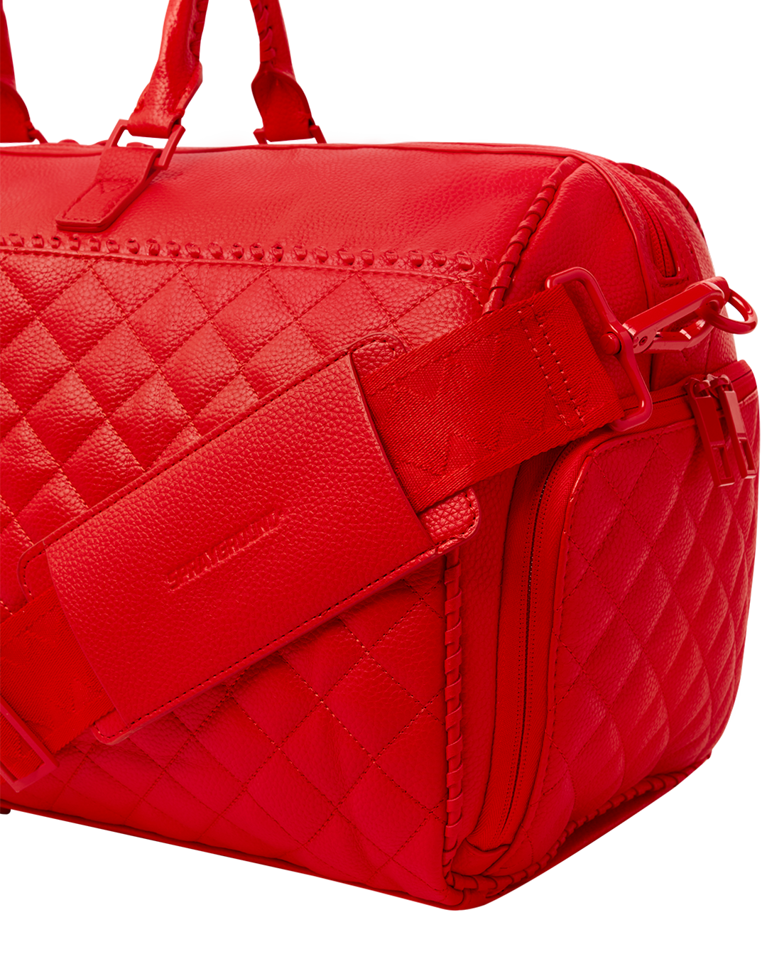 Red Riviera Emperor Duffle - Image 12