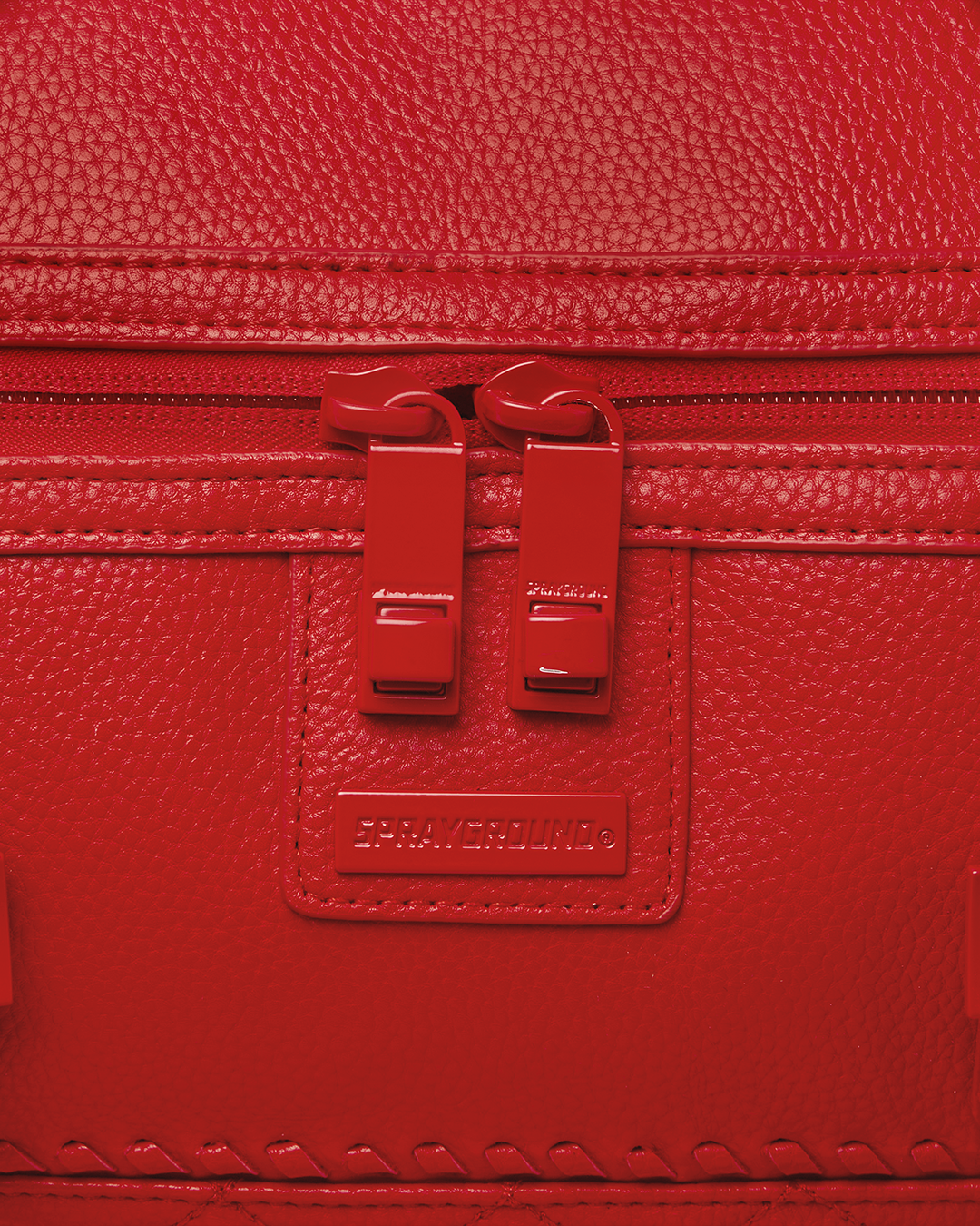 Red Riviera Emperor Duffle - Image 13